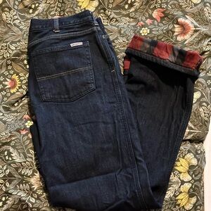 Flannel Lined Jeans